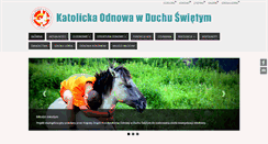 Desktop Screenshot of odnowa.org