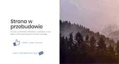 Desktop Screenshot of odnowa.org.pl