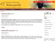 Tablet Screenshot of cfwieczernik.odnowa.org